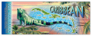 Banner Pens - Caribbean: Iguana
